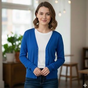 🚨4X$25🚨 Blue cardigan